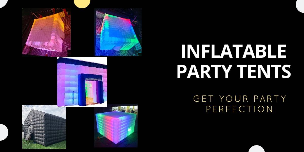 Inflatable party tent