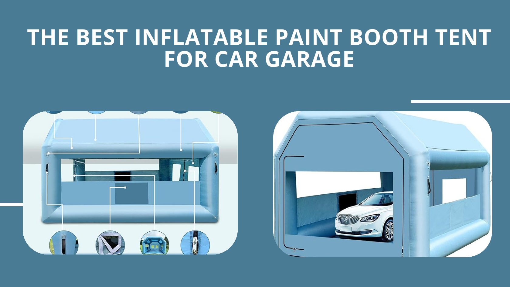 Inflatable Paint Booth Tent